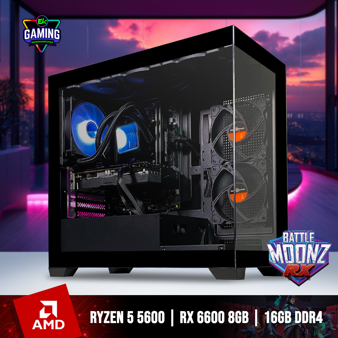 EK Gaming BattleMoonz RX Enterkomputer Toko Komputer, Rakit PC
